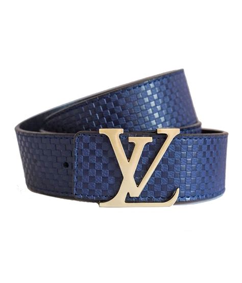 blue louis vuitton belt|Louis Vuitton suede belt.